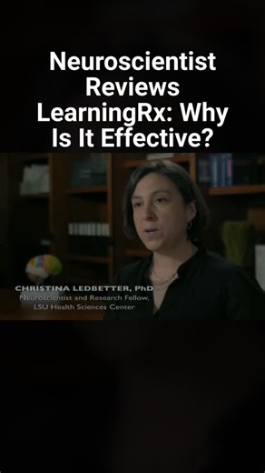 The Brain Trainer Lady on Instagram: "Why does LearningRx work? Among other key elements, the intensity we're able to maintain during our sessions is a key part of making changes in the brain. Check out this video to hear Dr. Christina Ledbetter, a neuroscientist at LSU, shares what stands out to her when she examines the LearningRx method! #LearningRx #BrainTraining #CognitiveSkills #BrainSkills #Neuroplasticity #BrainHealth #Neuroscience #Neuroscientist"