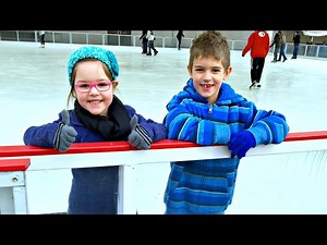 ⛸First Time ICE SKATING!