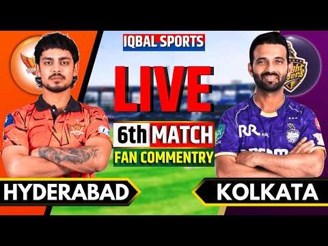 🔴Kolkata vs Hyderabad, IPL 2026 Fan Commentary | KKR vs SRH Live Match | Live Cricket Match Today