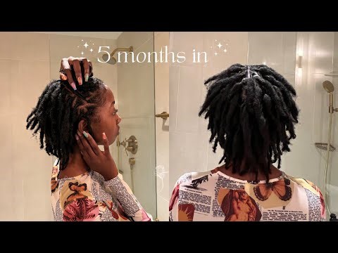 5 month loc update | come with me to the salon!
