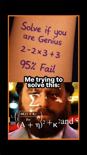 Only Geniuses Can Solve This 🤯 | Math Meme#shorts #memes #funnymemes