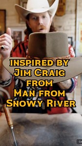 17K reactions · 887 comments | Rancher style hat inspired by Jim Craig from Man from snowy River! Now Jim may have been a Stockman or a rancher , but to me, this would be the perfect outdoorsman style hat. I definitely think this would go good with some hunting some fishing in any sort of outdoor activity! Stay wild! | Wild Hats | Facebook