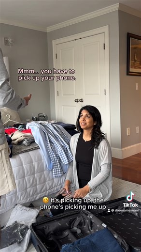 268K views · 6K reactions | I may or may not have planted that phone call  #prank #comedy #reaction | Sheena Melwani | Facebook