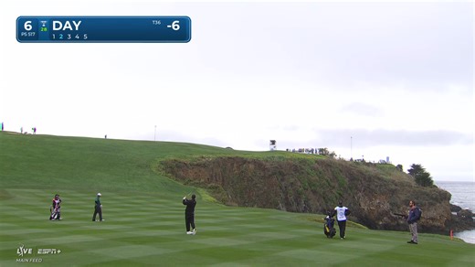 Jason Day dials in second to set up eagle at AT&T Pebble Beach