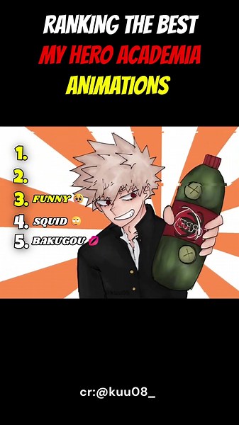 Ranking The Best My Hero Academia #myheroacademia #mha #bakugo #deku #izuku #fypシ