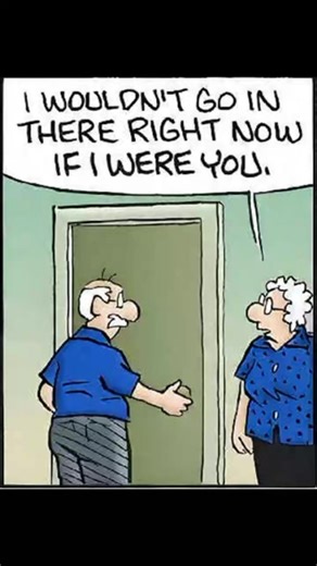 The humor in this comic strip lies in the unexpected and disturbing image of a cat sitting on a toilet, which is a common source of comedic shock. The punchline is that the person outside the bathroom is warning the person inside not to enter due to the unpleasant sight, and the person inside is traumatized by the image, implying that it will be difficult to erase from their memory. #fblifestyle #Comicworld #picklescomichub #OpalAndEarl #PickleMyLife #comiclife | Pickle My Life