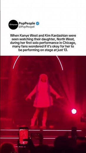 North West’s solo performance in Chicago leaves fans debating if 13 is too young #northwest