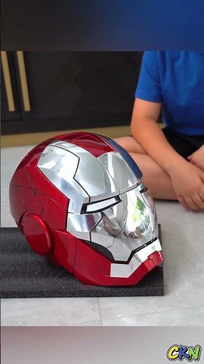 Voice Control Iron Man Helmet #shorts #ckn