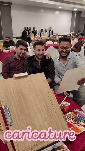 Caricature Art Drawing: Live Public Sketching