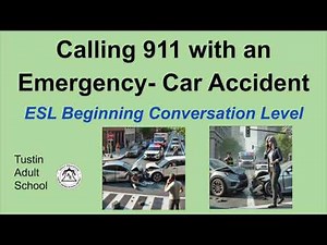 Calling 911 with an Emergency Car Accident