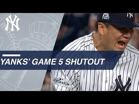ALCS Gm5: Masahiro Tanaka and Tommy Kahnle combine for Game 5 shutout