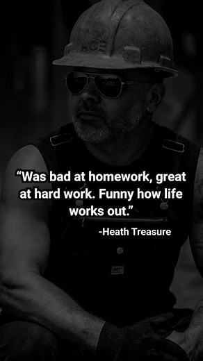 Was bad at homework, great at hard work. Funny how life works out. #BlueCollarBuilt #HardWorkWins #UBCConstruction BlueCollarMindset WorkEthic BuiltNotBought ConstructionLife MasonryLife ArizonaBuilders HandsOnHustle GrindingForGreatness JobSiteLife BlueCollarPride | Heath Treasure