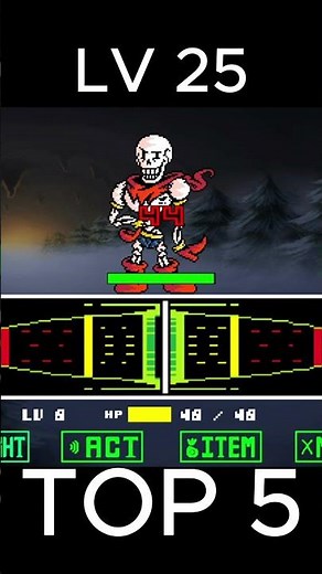 Mastering the Top 5 MISS Most Powerful Undertale AU Attacks 🎮 #Shorts #undertale