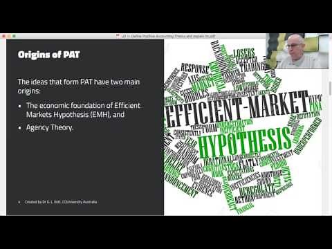 LO6.1: Define positive accounting theory and explain its development