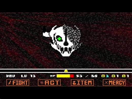 Your Battle (Undertale Fan-Game) Gameplay full