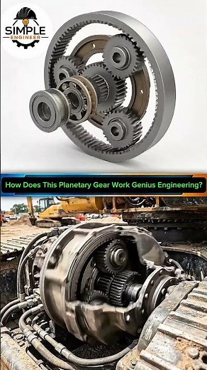 How Planetary Gear Works ⚙️ | Genius Engineering Explained in 3D & Real Machine