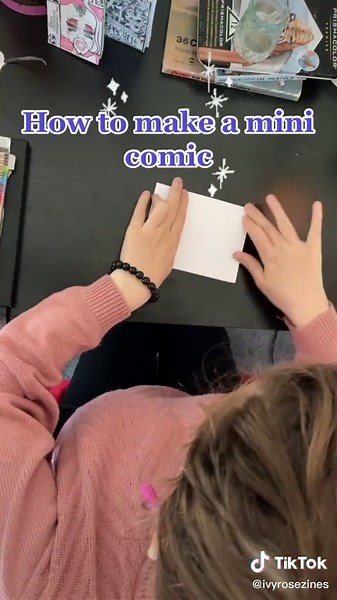 DIY: How to Make Mini Comics Easily at Home!