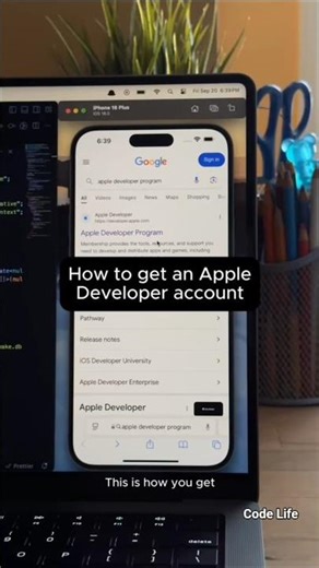 How To Get Easily An Apple Developer Account 2026 🔥💻 #vscode #ai #coding