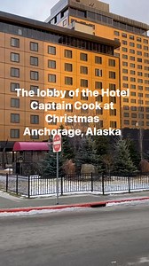 4.6K views · 116 reactions | A Christmas Tradition at The Hotel Captain Cook in Anchorage Alaska. The lobby is filled with a Charles Dickens themed gingerbread village that is meticulous and brings in hundreds of visitors each year. #hotelcaptaincook #gingerbread #Christmas #anchorage #anchoragealaska #gingerbreadvillage | Hey There From Here | Facebook