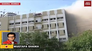 Fire breaks out at MTNL building in Mumbai, 100 feared trapped