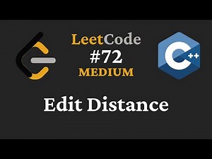 Edit Distance - LeetCode #72 - C++