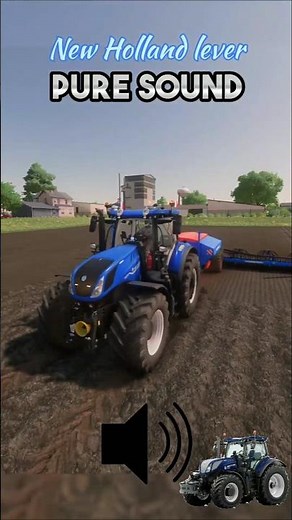 “New Holland T7 Tractor Pure Sound | FS25 / Realistic Engine Mods 🚜🔥”#farming#tractor #simulator