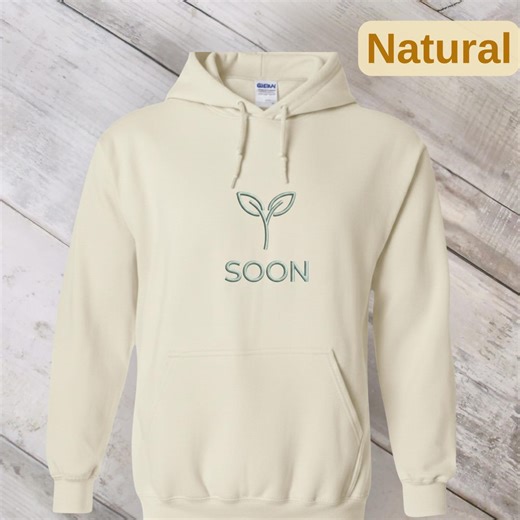 SOON Embroidered Hoodie • Core Memory Day • Minimal Growth Reminder • Gildan Adult & Youth - Etsy
