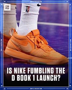 We discussed the lukewarm reaction to the Nike Book 1 and what we think is holding the shoe back on the Complex Sneakers Show. WATCH: youtu.be/U3niHXkVjJM LISTEN: pod.link/complex-sneakers | Complex Sneakers