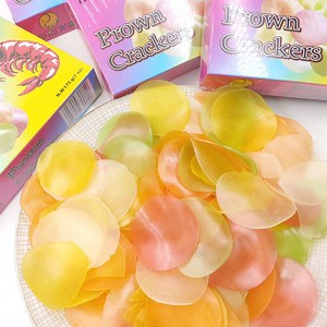 [Hot Item] Dried Shrimp Chips Colorful Prawn Crackers Uncooked