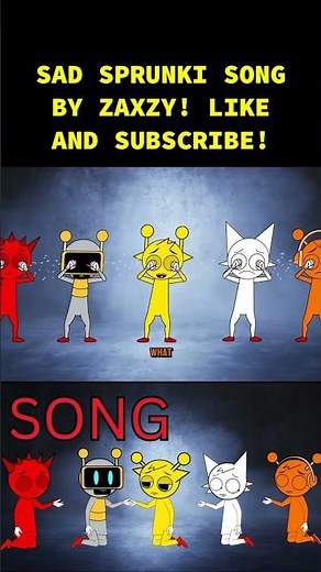 Sad Sprunki Song Animated Music Video And Lyrics (Incredibox Sprunki)
