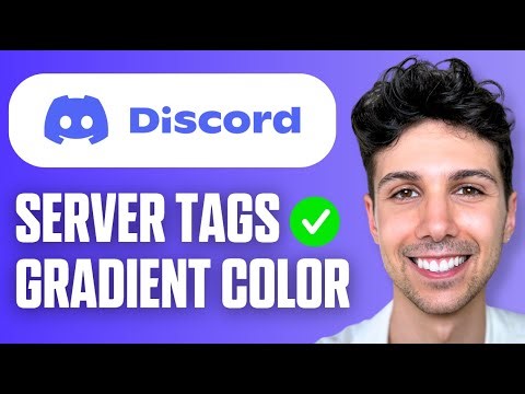 How to Get Server Tags and Gradient Color Roles Feature On Your Discord Server (Easy Guide 2026)