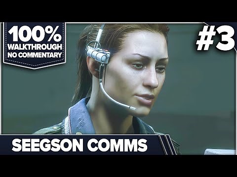 Alien: Isolation 100% Cinematic Walkthrough (Nightmare, No Damage) 03 SEEGSON COMMUNICATIONS