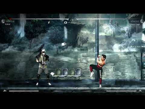 Kabal VS Johnny Cage 💨 Mortal Kombat MUGEN GAMEPLAY | FASTEST FIGHTER vs STAR | Fatalities