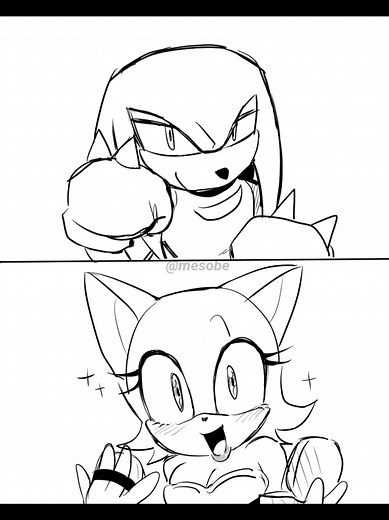 알알알 #knuckles #knucklestheechidna #rouge #rougethebat #knuxouge #fyp #fypシ゚ #foryoupage #소닉