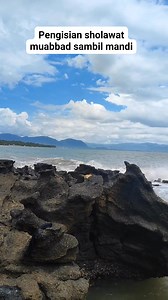Pengisian sholawat muabbad/sholawat ismul a'dzom di pantai selatan Di karang Hawu gunung winarum pelabuan ratu Sukabumi Jawa Barat Indonesia... #viral #fyp #padepokanlembahdzikir | Kang Jimam