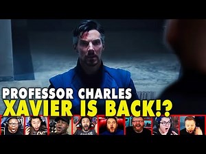 Reactors Reaction To Professor X Voice On Doctor Strange Multiverse of Madness | Mixed Reactions