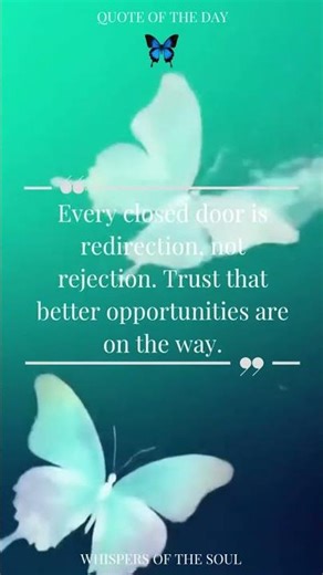 Closed Doors Are Redirection, Not Rejection