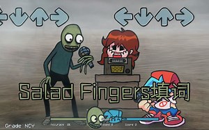 【FNF】(自制填词)你会去尝试思考吗? Salad Fingers VS BF