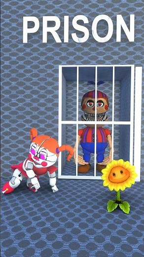 CAN BALLOOBOY ESCAPE FROM CIRCUS BABY'S HANDS?#fivenightsatfreddys #trending #funny #shopping