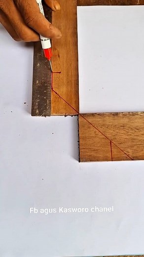 185K views · 466 reactions | Line tips for corner joints #woodworkingtips #creativebuilder | Agus Kasworo Chanel | Facebook