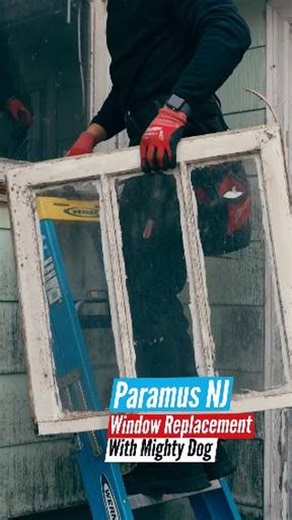 Mighty Dog Roofing of Northeast New Jersey on Instagram: "Rotting wood around windows is more than a cosmetic issue—it’s a sign that moisture has been getting where it shouldn’t. In this Paramus, NJ home, deteriorated wood was discovered around the window openings, which often happens when old siding, failed flashing, or poor window sealing allows water to seep in over time. Once moisture reaches the framing, it can lead to mold, drafts, rising energy bills, and structural damage if left unaddre