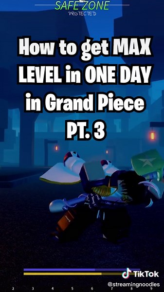 How to get MAX LEVEL in ONE DAY in Grand Piece #roblox #grandpieceonline #gpotiktok #gpo #levelguide