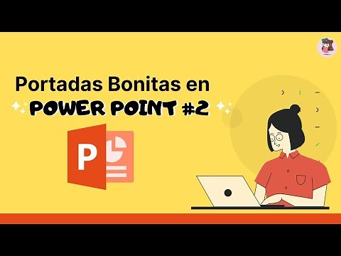 💻 3 IDEAS de PORTADAS BONITAS en POWERPOINT fáciles y bonitas