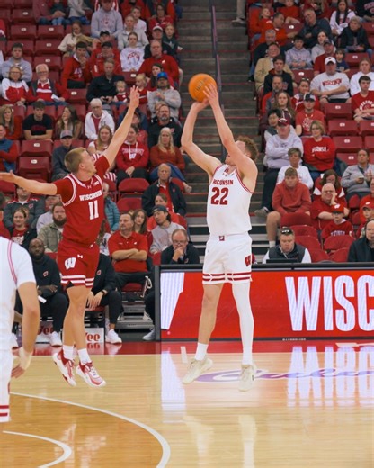 112K views · 1.1K reactions | What a KC debut for Austin Rapp! | Wisconsin Men's Basketball | Facebook