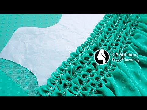 Easy DIY Ideas You Need To Try Beaded Smocking by DIY Stitching - 13