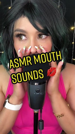 Explorando Sonidos ASMR con Uñas Largas y Boca 🎶