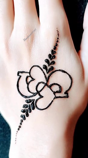 Alphabet 'S' Mehndi Design Tutorial ❣️