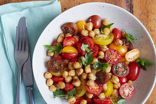 Recipe: Tomato Chickpea Salad