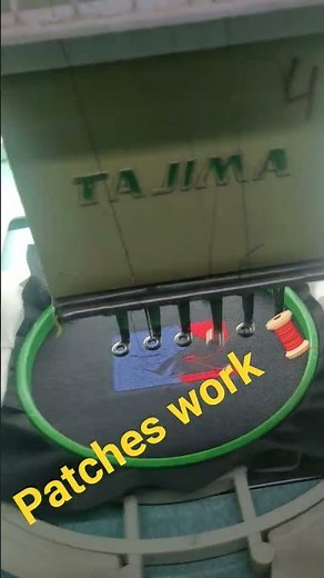 ⚡ Premium Embroidery Patch Production | Custom Patch Factory Process #embroiderydesign