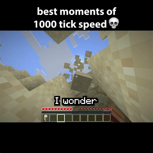 Minecraft 1000 Tick Speed Moment
